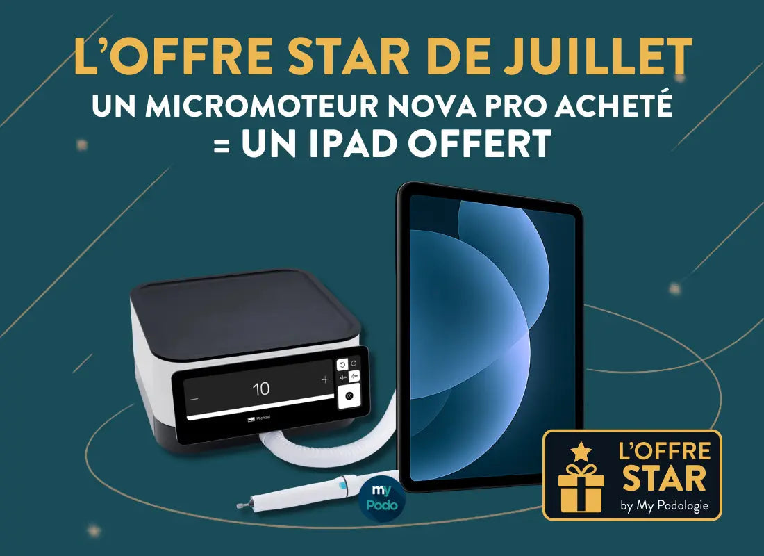 Offre-Star-de-Juillet-un-iPad-offert-pour-l-achat-du-micromoteur-Nova-Pro My Podologie