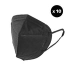 10 zwarte FFP2 NR-maskers - My Médical