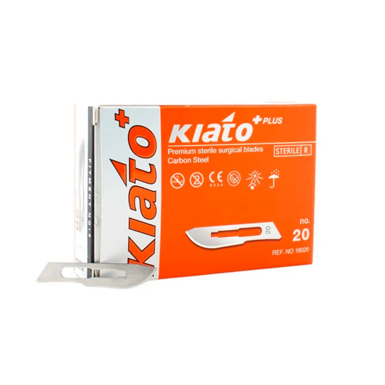 100 steriele scalpelmesjes - Kiato Plus Kiato 