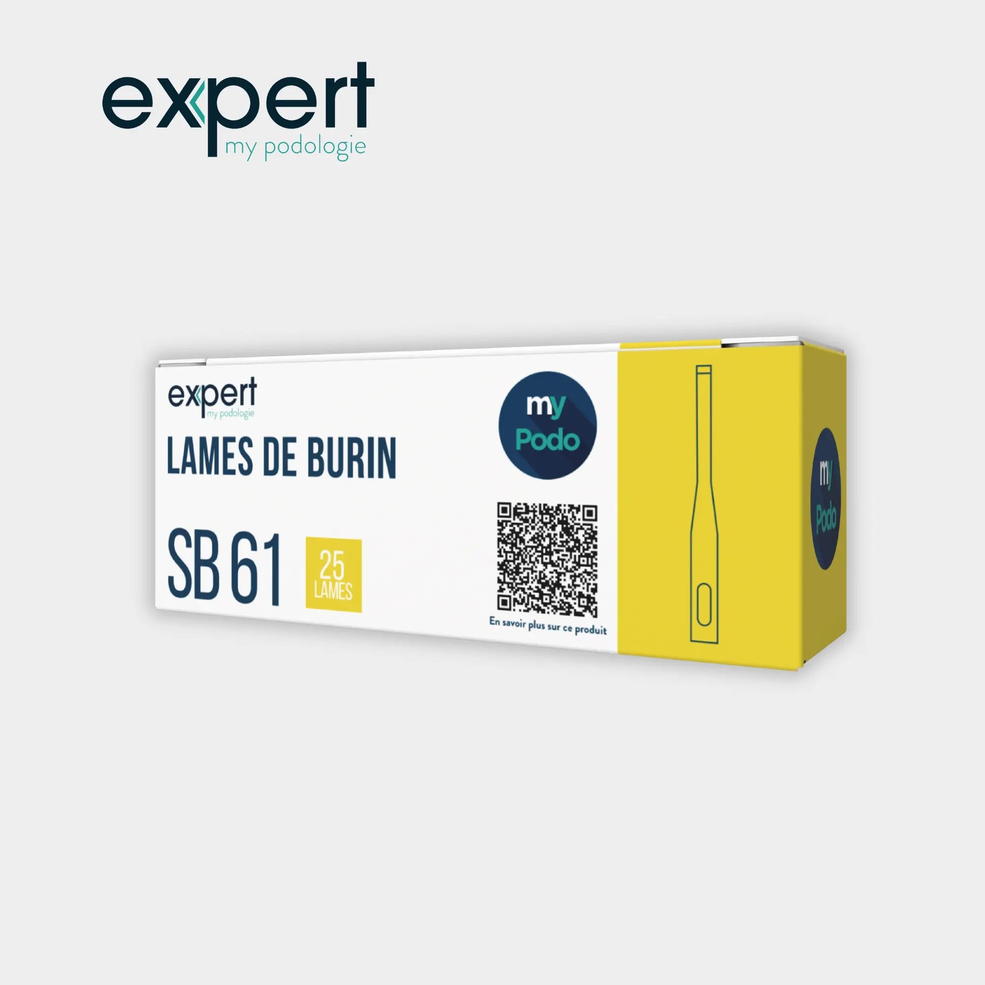 25 Lames de burin - Expert by My Podologie Expert 