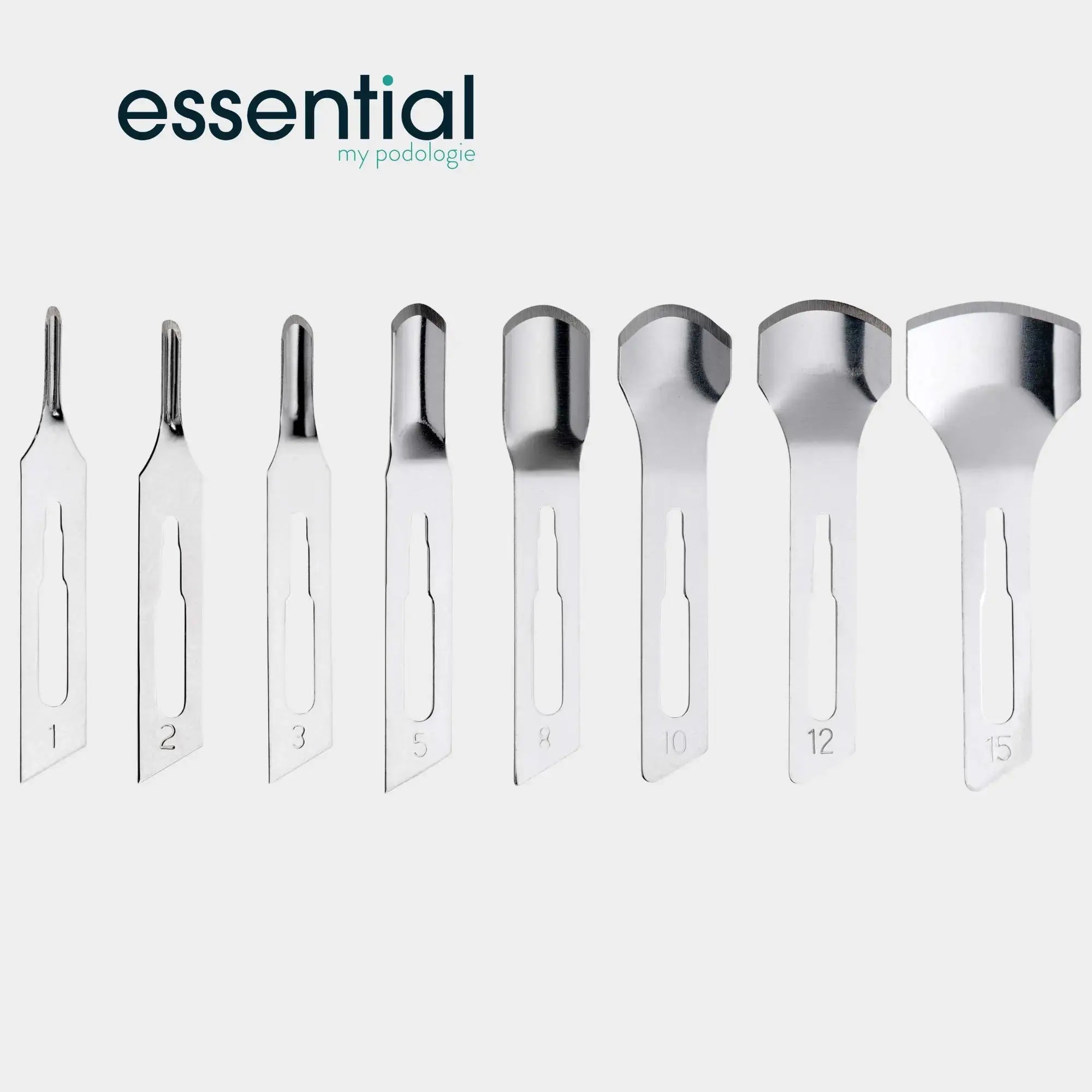 50 Sterile gouge blades - Essential by My Podologie