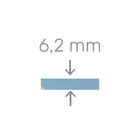 Mijn Poroplas - Plastazine - Schokdemper - 4,8 mm / 6,2 mm