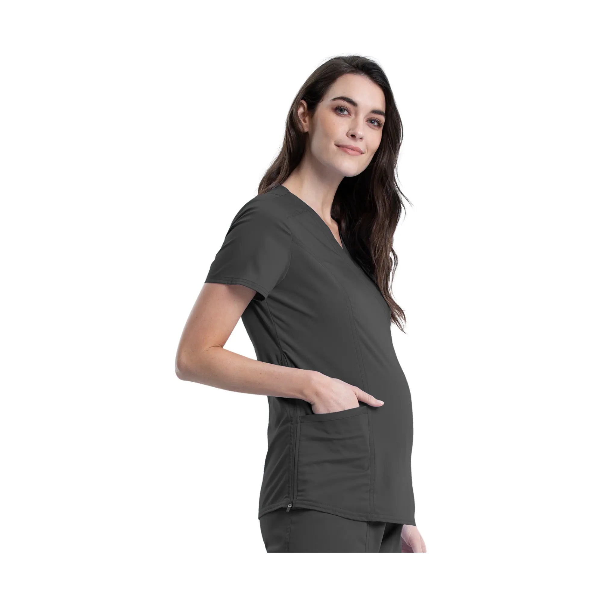 Ajaccio - Tunique maternité - Femme enceinte - Cache-cœur - Cherokee Cherokee Authentic Workwear 