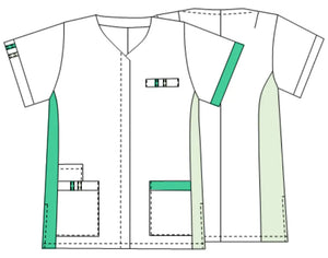 Amélie - Tunique - Manches courtes - Femme - 75 cm My Blouse 