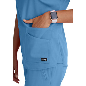 Aura - V-neck tunic - Women - Grey’s Anatomy Stretch Grey’s Anatomy 