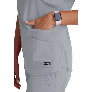 Aura - V-neck tunic - Women - Grey’s Anatomy Stretch Grey’s Anatomy 