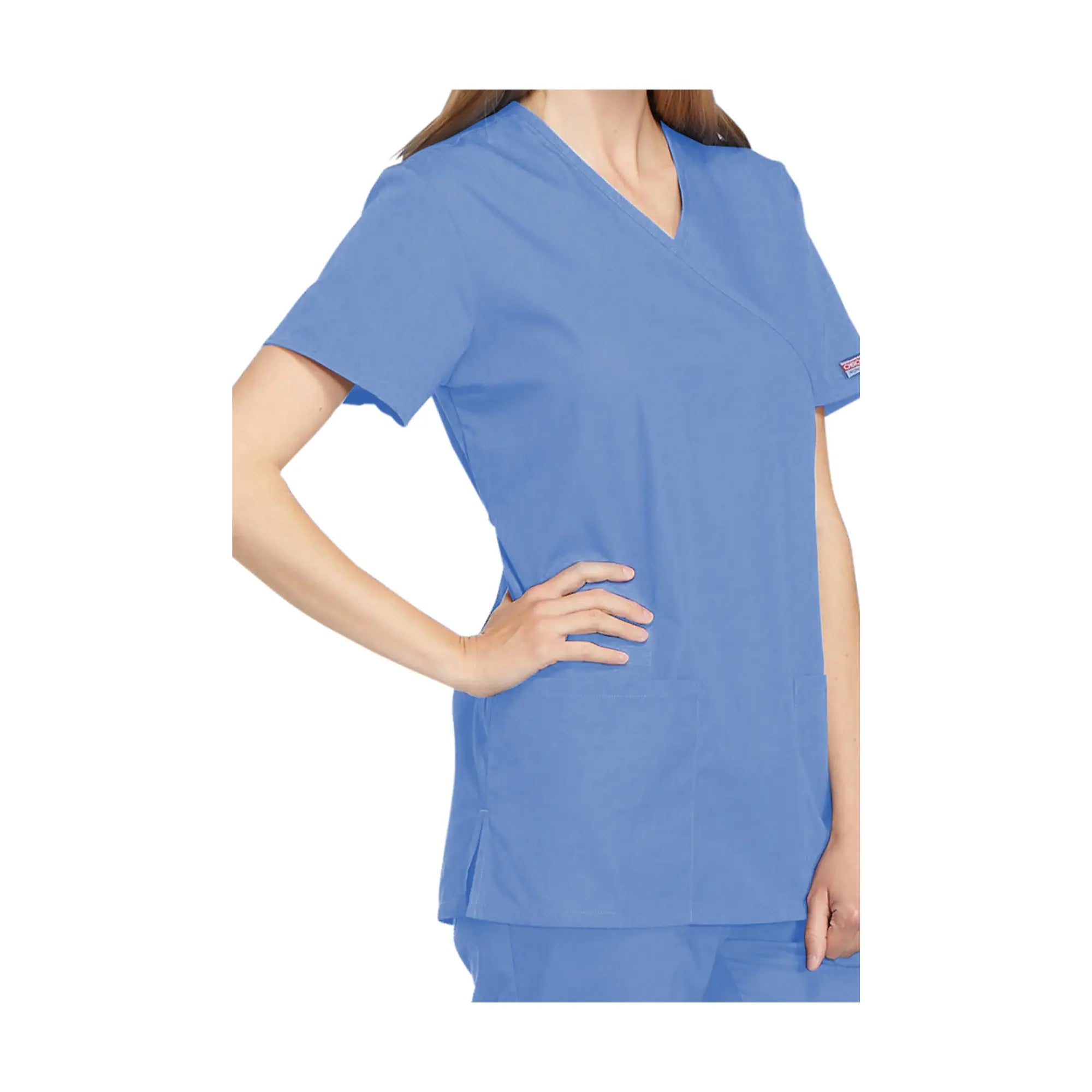 Bayonne - Tunique médicale - Effet cache-coeur  - Manches courtes - Femme - 72 cm - Cherokee Cherokee Authentic Workwear 