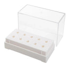 Aardbeienhouder opbergdoos - 10 gaten - Wit of Roze