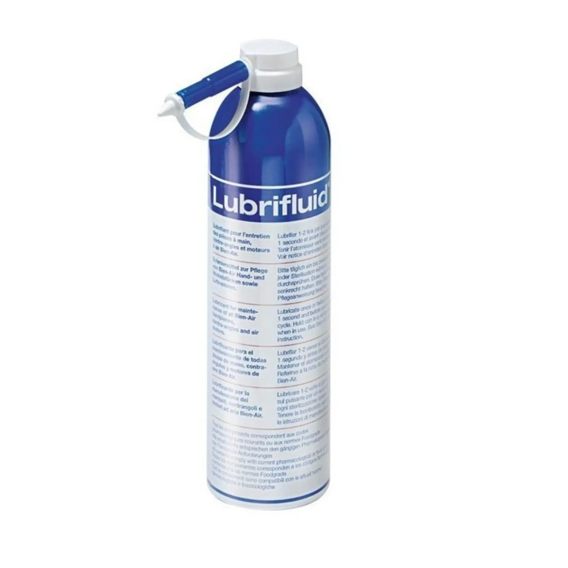 Smeerspray voor micromotoren, handstukken, hoekstukken en turbines - Intern gebruik - 500ml - Bien Air - My Podologie