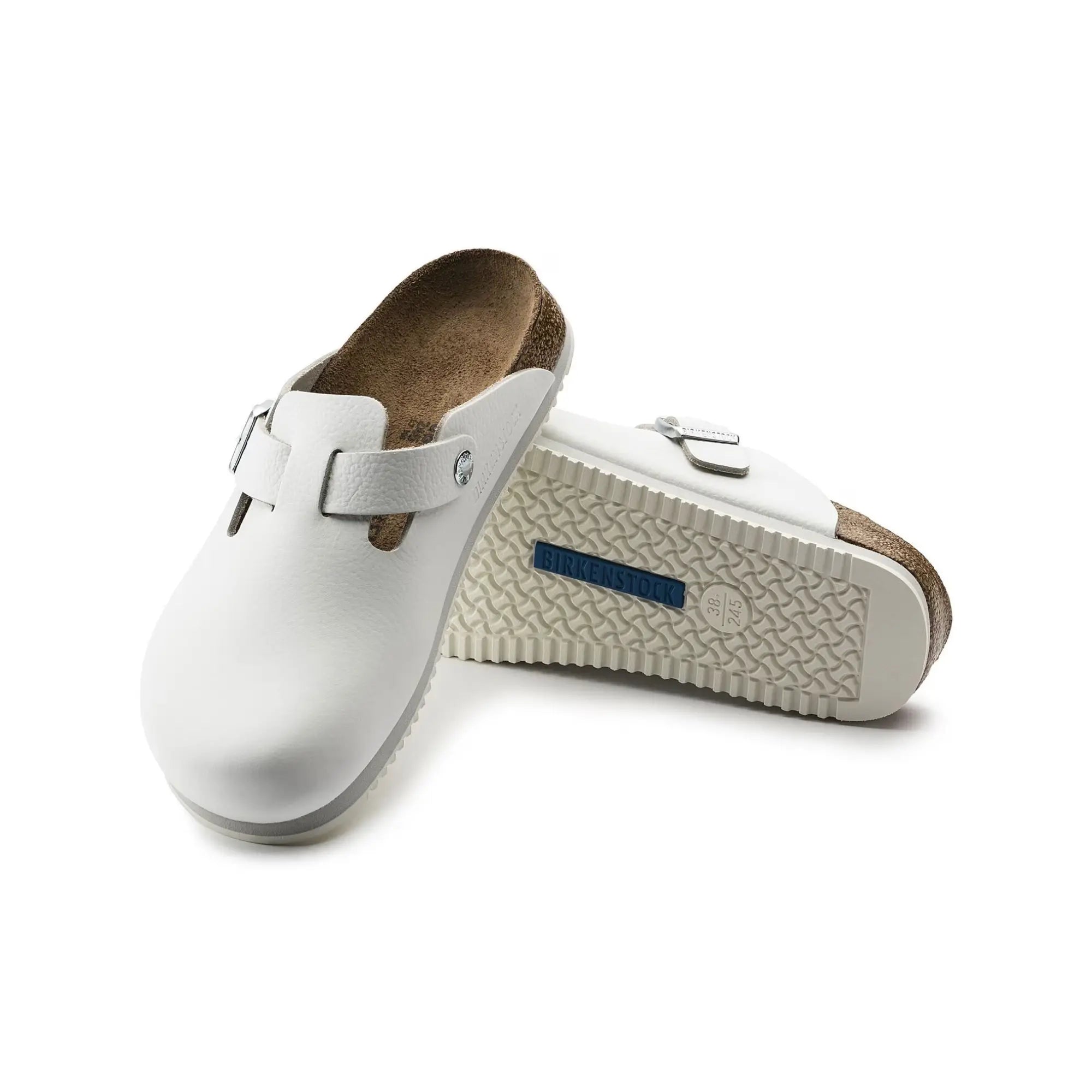 Boston Super Grip - Clog Natural leather - Birkenstock Birkenstock 