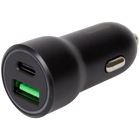 Dubbele USB 3.0 en USB-C autolader