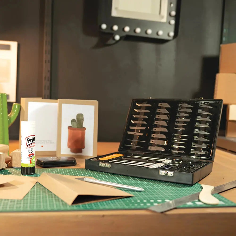 Coffret de scalpels - 51 pièces - Silverline Silverline 