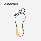 Hoek Varus - Bilaterale valgus in rubber-zaagsel - shore 70-75 - 5 mm - zakje met 5 paar = 10 elementen - Beige