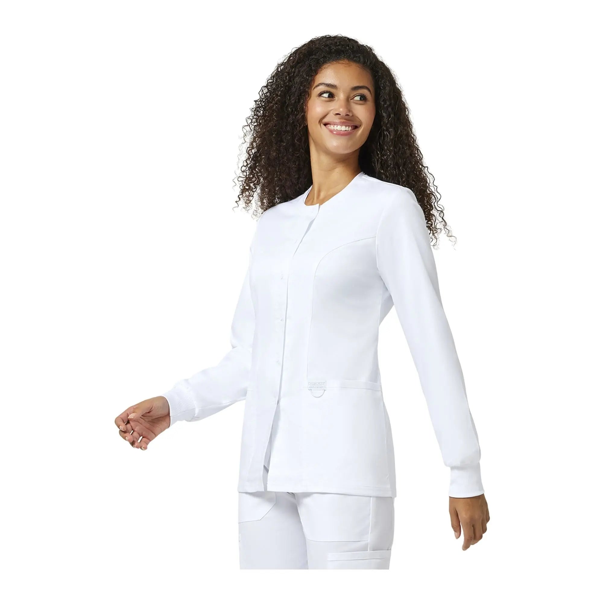 Compiègne - Veste médicale à boutons-pression - Femme - Cherokee Cherokee Authentic Workwear 