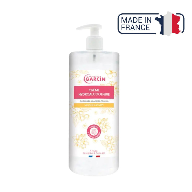 Crème Hydroalcoolique - Laboratoire Garcin Laboratoire Garcin  500-ml-Monoï-Jasmin
