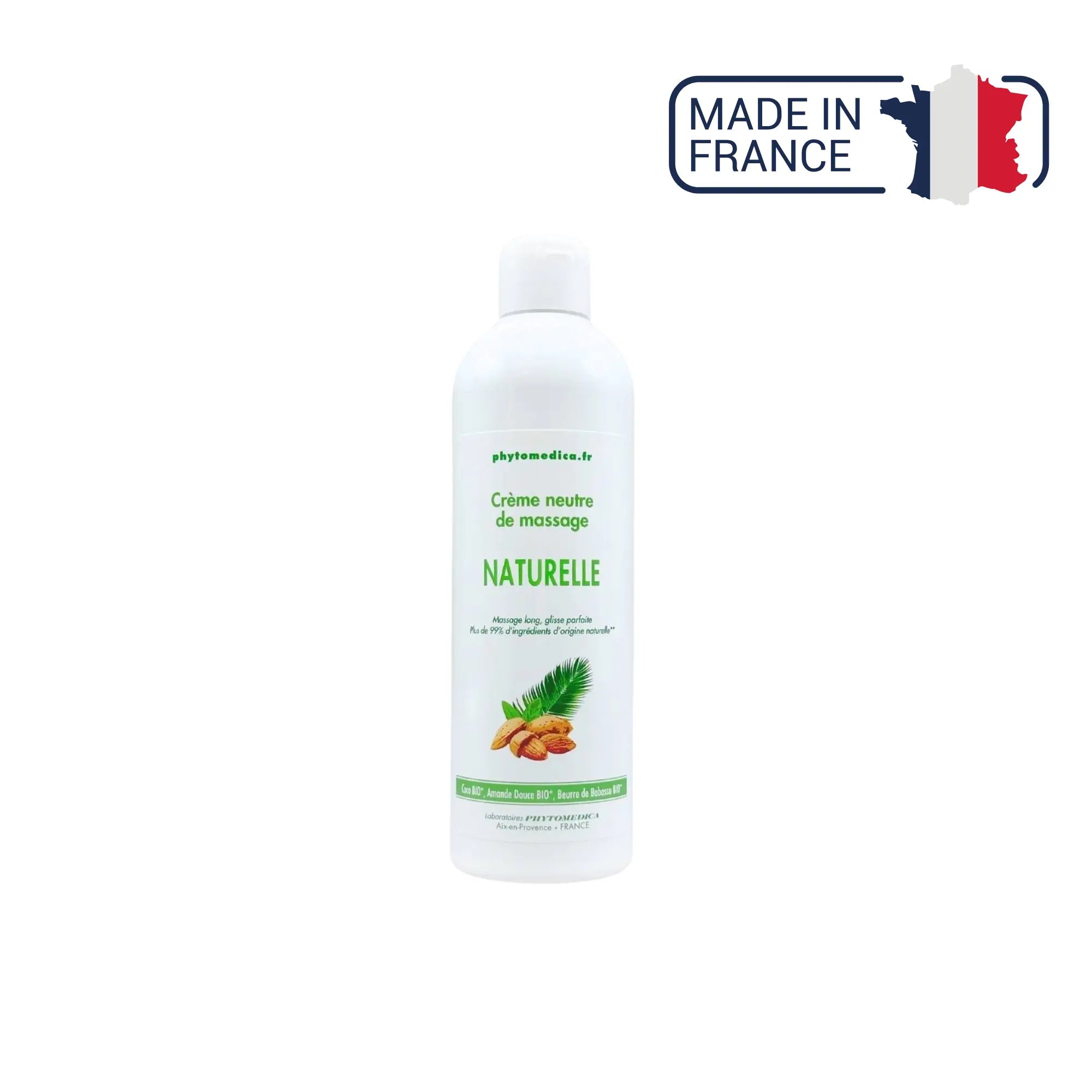 Natuurlijke neutrale massagecrème - Twee capaciteiten - Phytomedica Laboratoires Phytomedica 