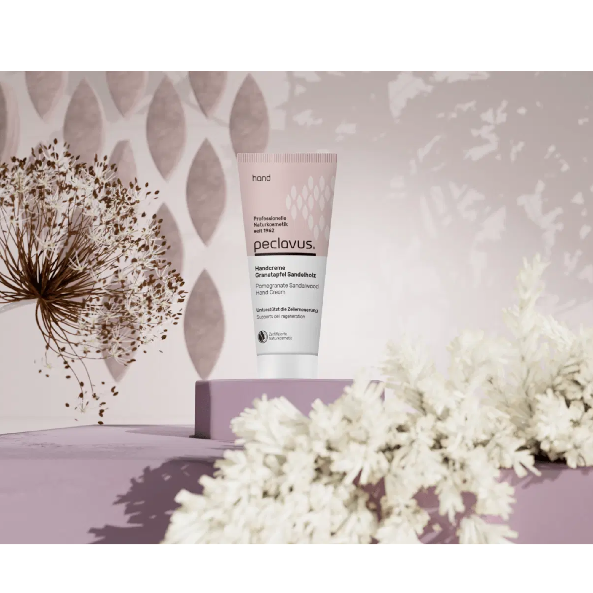 Crème hydratante pour les mains - Extrait de Grenade - Peclavus