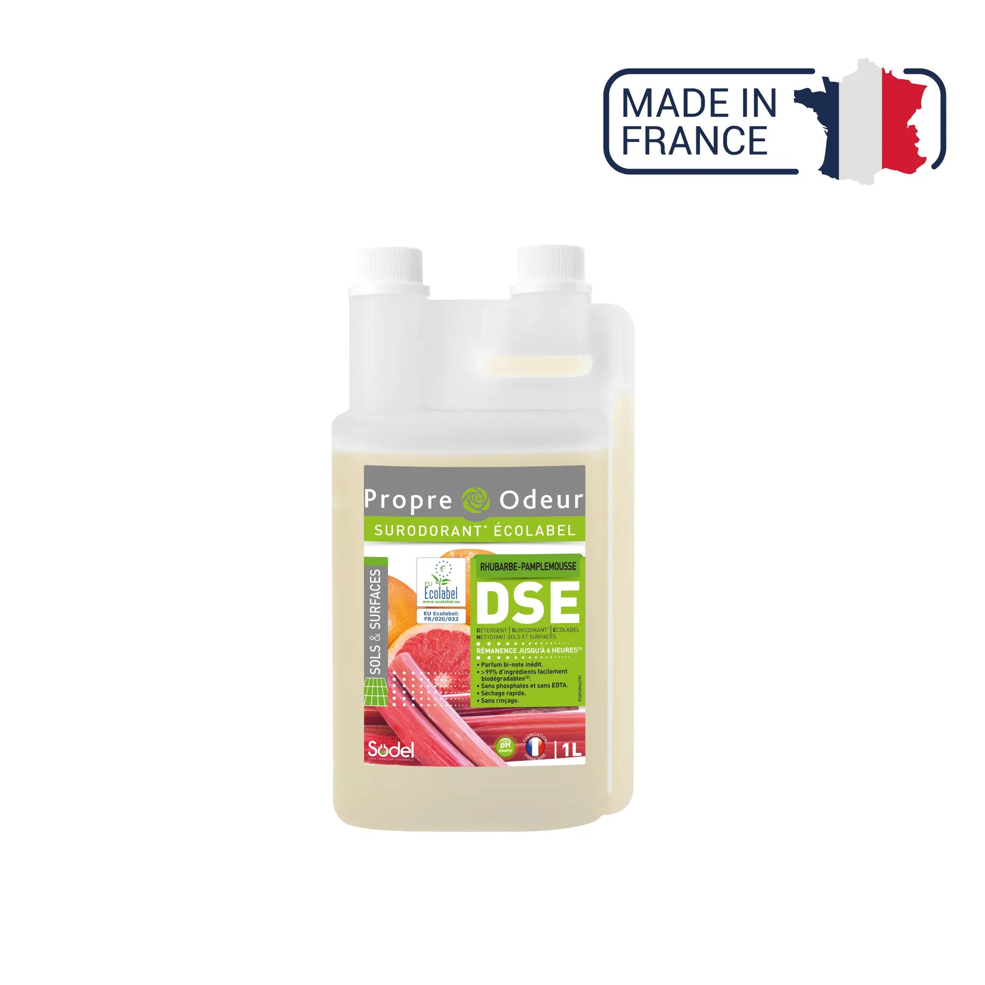 DSE - Ecolabel Superodor Wasmiddel - 3 smaken - 1L of 5L - Sodel Exeol 