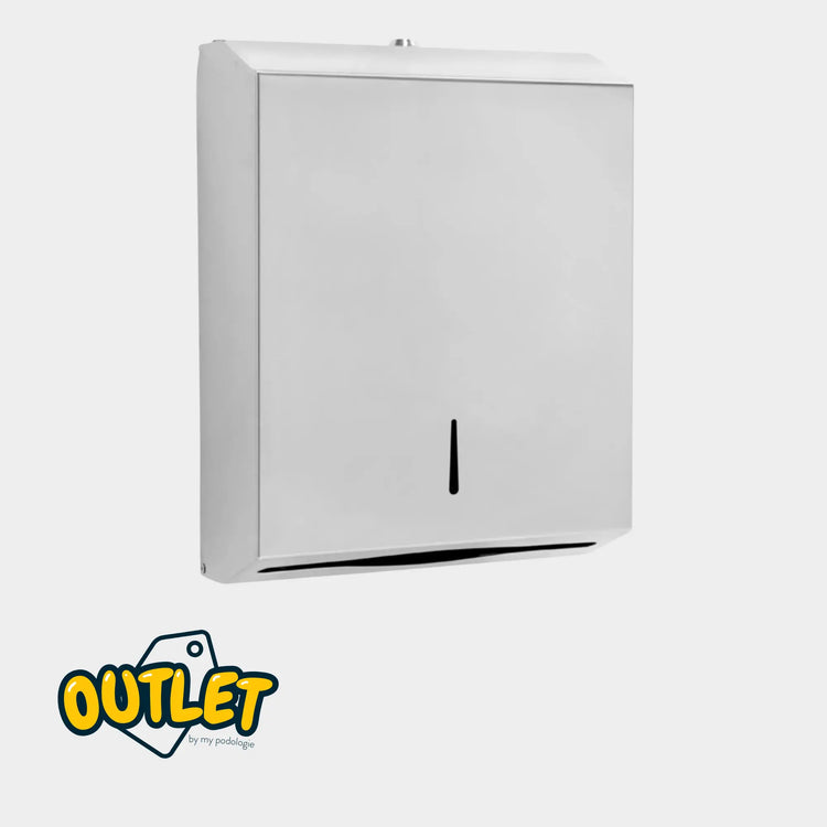 Distributeur mural - 400F Essuie-mains pliés - Inox brillant My Médical 