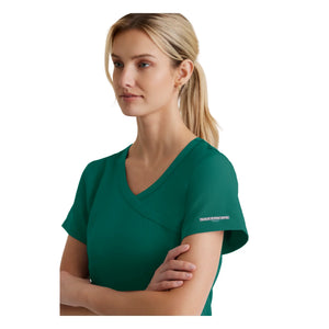 Reliance Top - Haut médical avec col croisé - Femme - Skechers SKECHERS