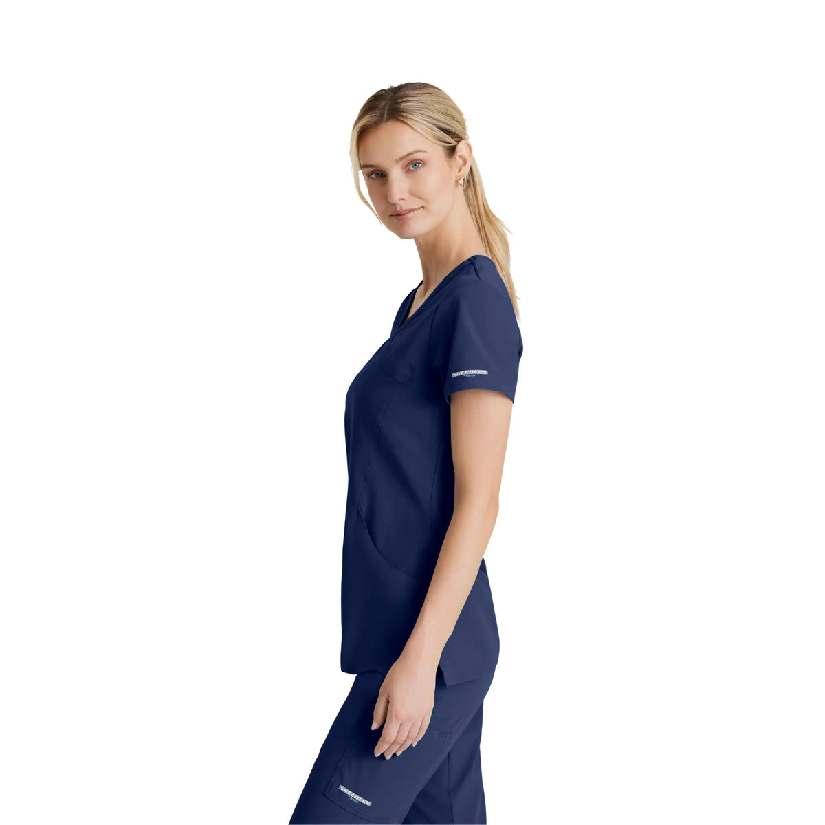 Reliance Top - Haut médical avec col croisé - Femme - Skechers SKECHERS