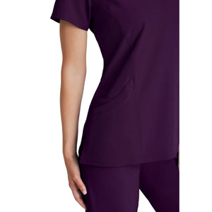 Reliance Top - Haut médical avec col croisé - Femme - Skechers SKECHERS