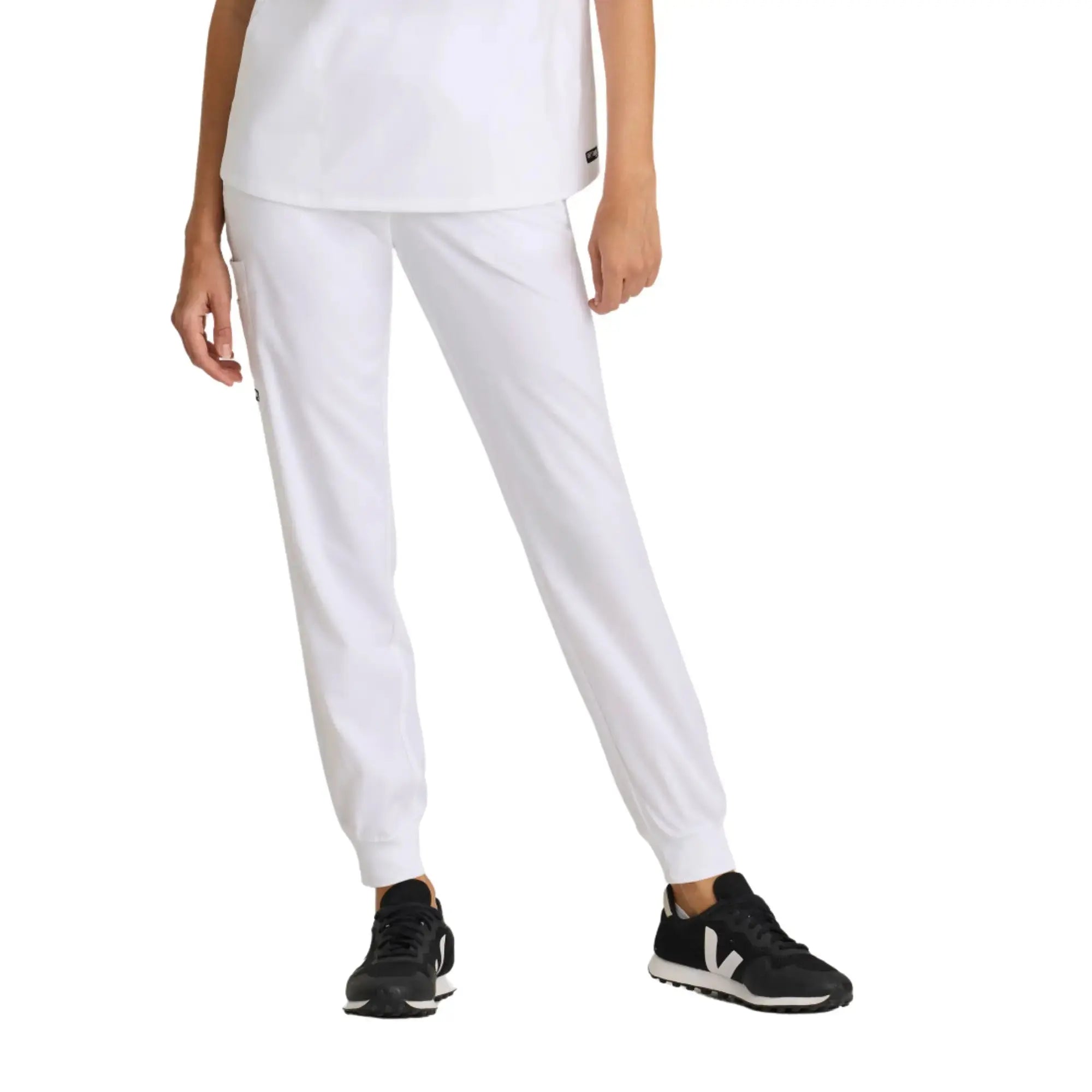 Eden - Joggingbroek met trekkoord - Dames - Grey's Anatomy Stretch Grey's Anatomy Wit / XL