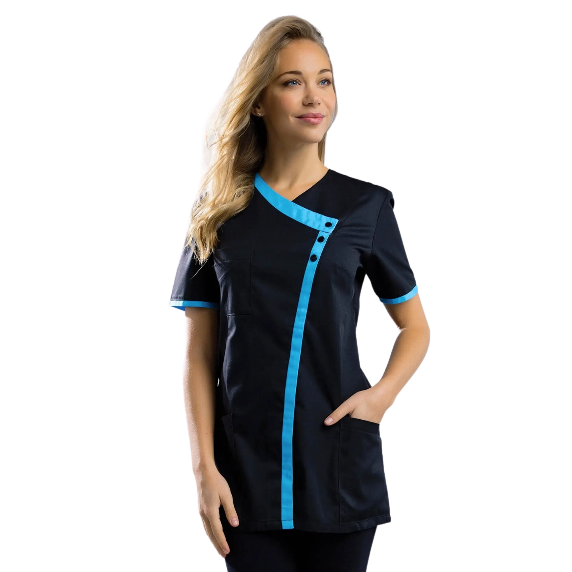 Elodie - Tunique - Manches courtes - Femme - 75 cm