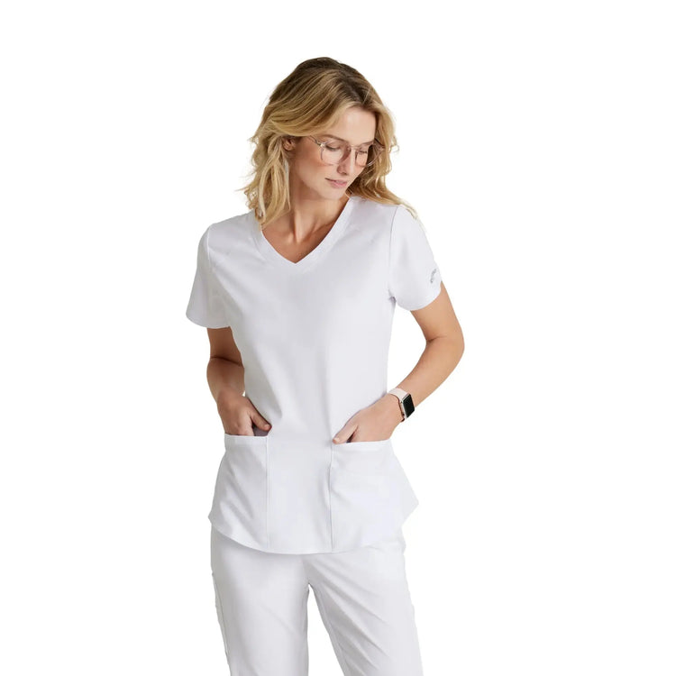 Elva - Tuniek met V-hals - Dames - Skechers SKECHERS Wit / XL