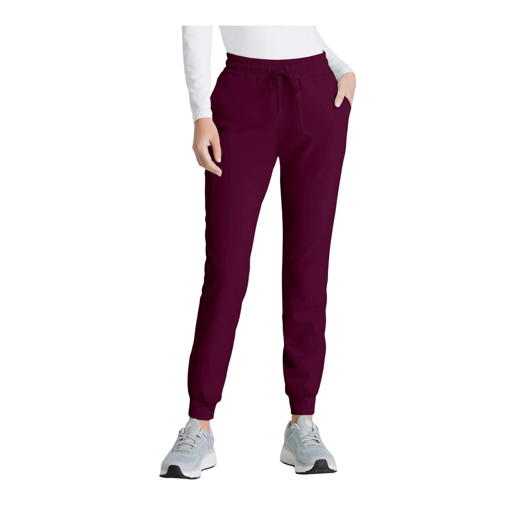Elym - Jogging met trekkoord - Dames - Skechers SKECHERS Bordeaux / XL