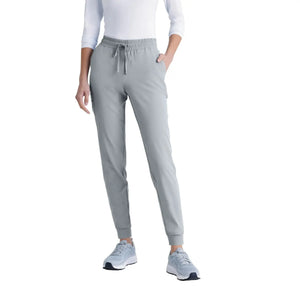 Elym - Jogging met trekkoord - Dames - Skechers SKECHERS Lichtgrijs / XL