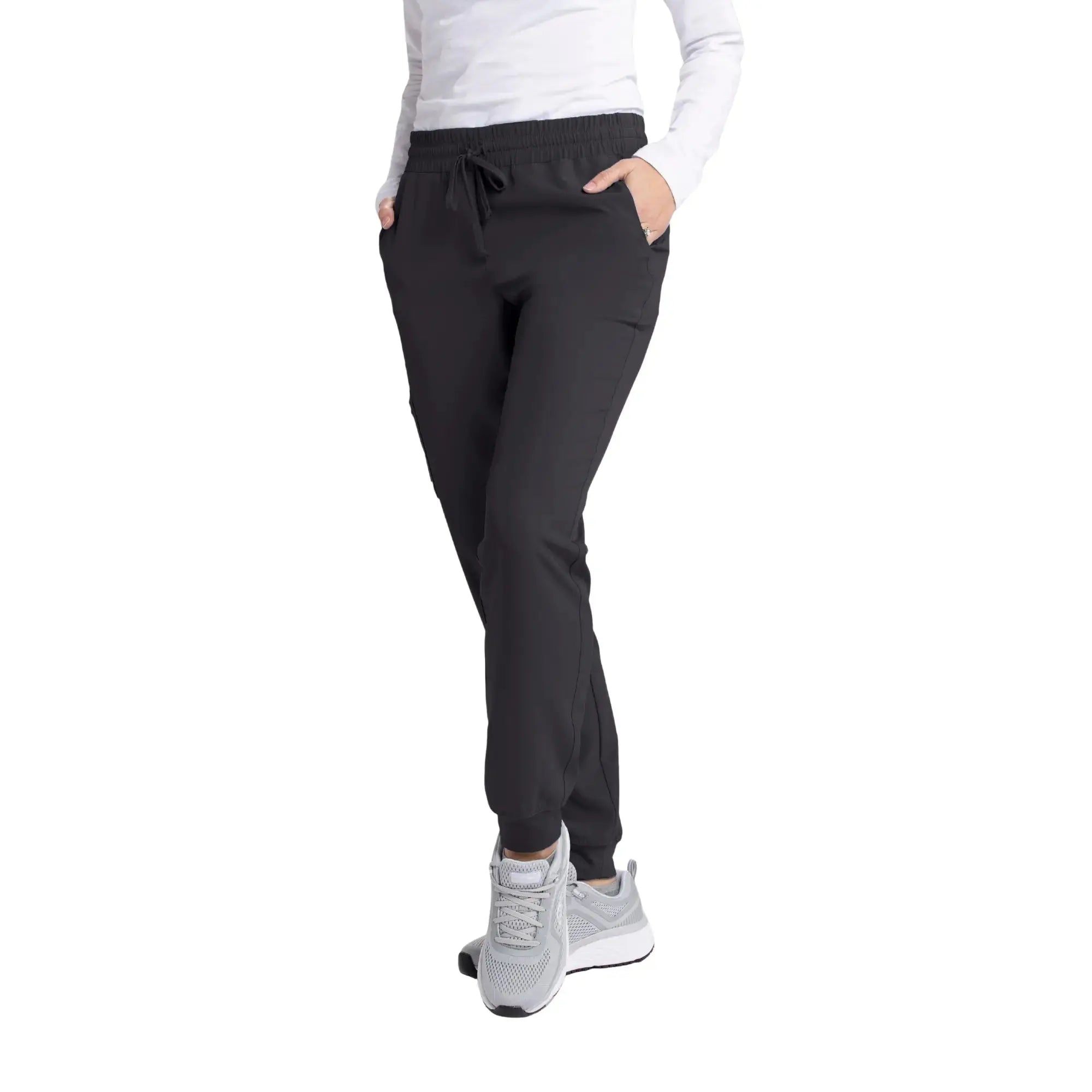 Elym - Jogging met trekkoord - Dames - Skechers SKECHERS Antracietgrijs / XL