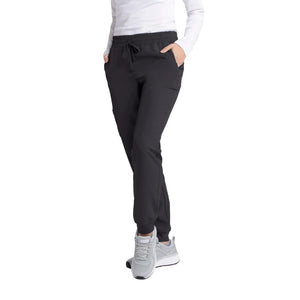 Elym - Jogging met trekkoord - Dames - Skechers SKECHERS Antracietgrijs / XL