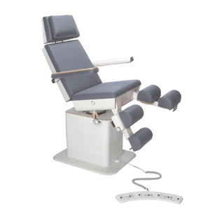 Fauteuil de pédicurie - MOON - Relevage électrique - Filaire - Ruck My Podologie  Océan-3-moteurs-2-Blanc