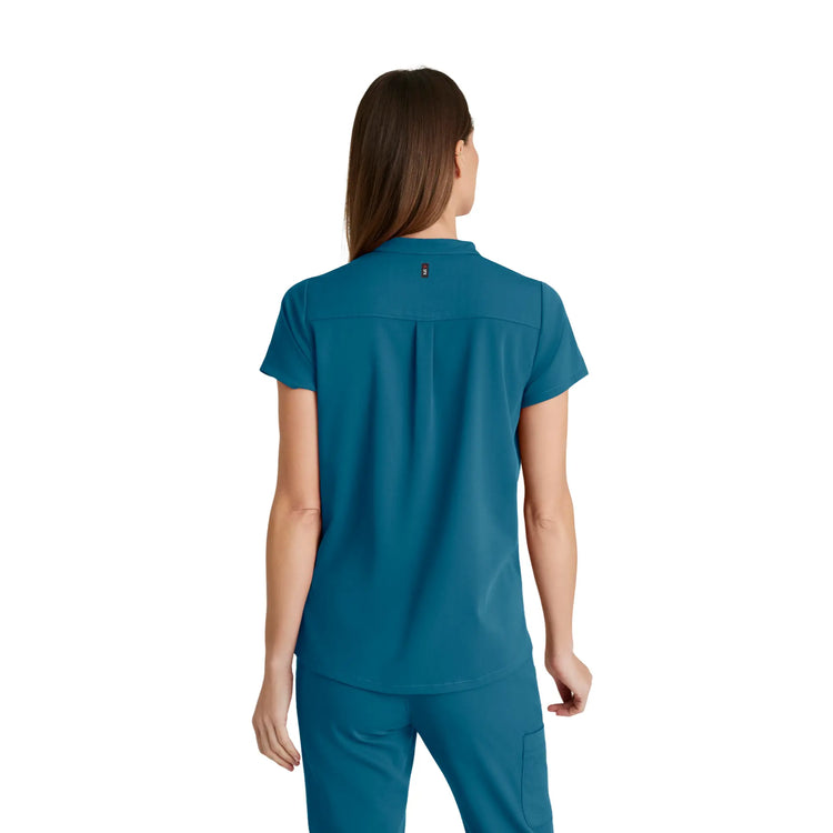 Flora - Tunique col à bande - Femme - Grey’s Anatomy Stretch GREYS ANATOMY STRETCH