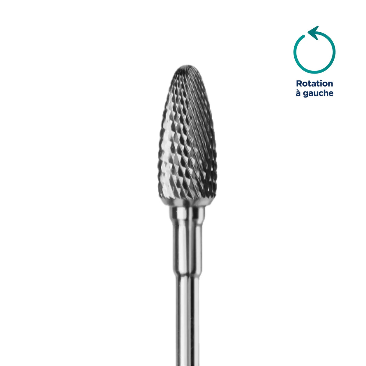 Fraise 425FX Carbure de tungstène - Finition surfaces ongles avant polissage - 6 mm Busch 