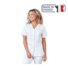 Gaia - Blouse met korte mouwen - V-hals - Dames - 70 cm - Phirejo