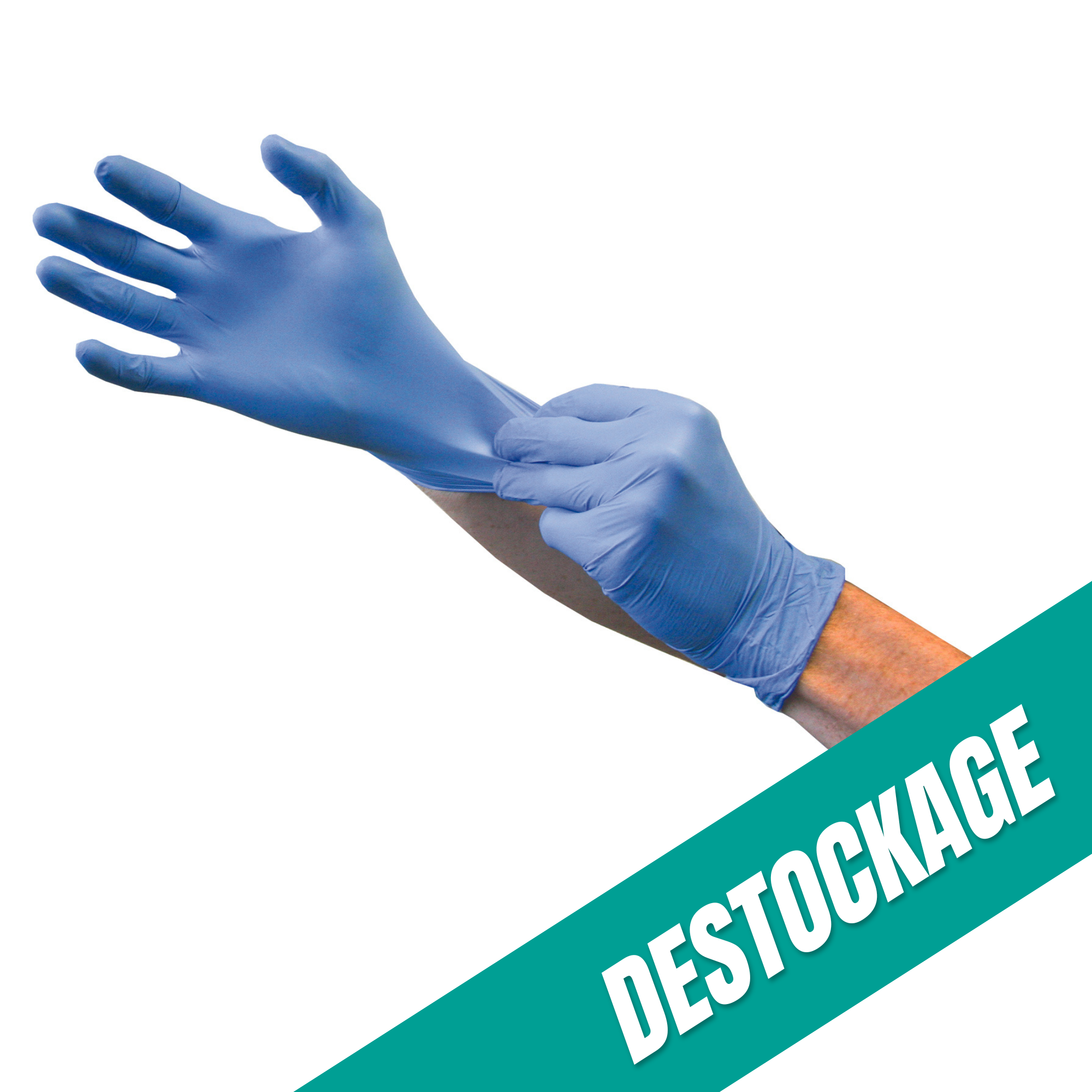 Onderzoekshandschoenen - Nitril - Poedervrij - Ambidexter - Doos van 100 - My Podologie // Opruiming