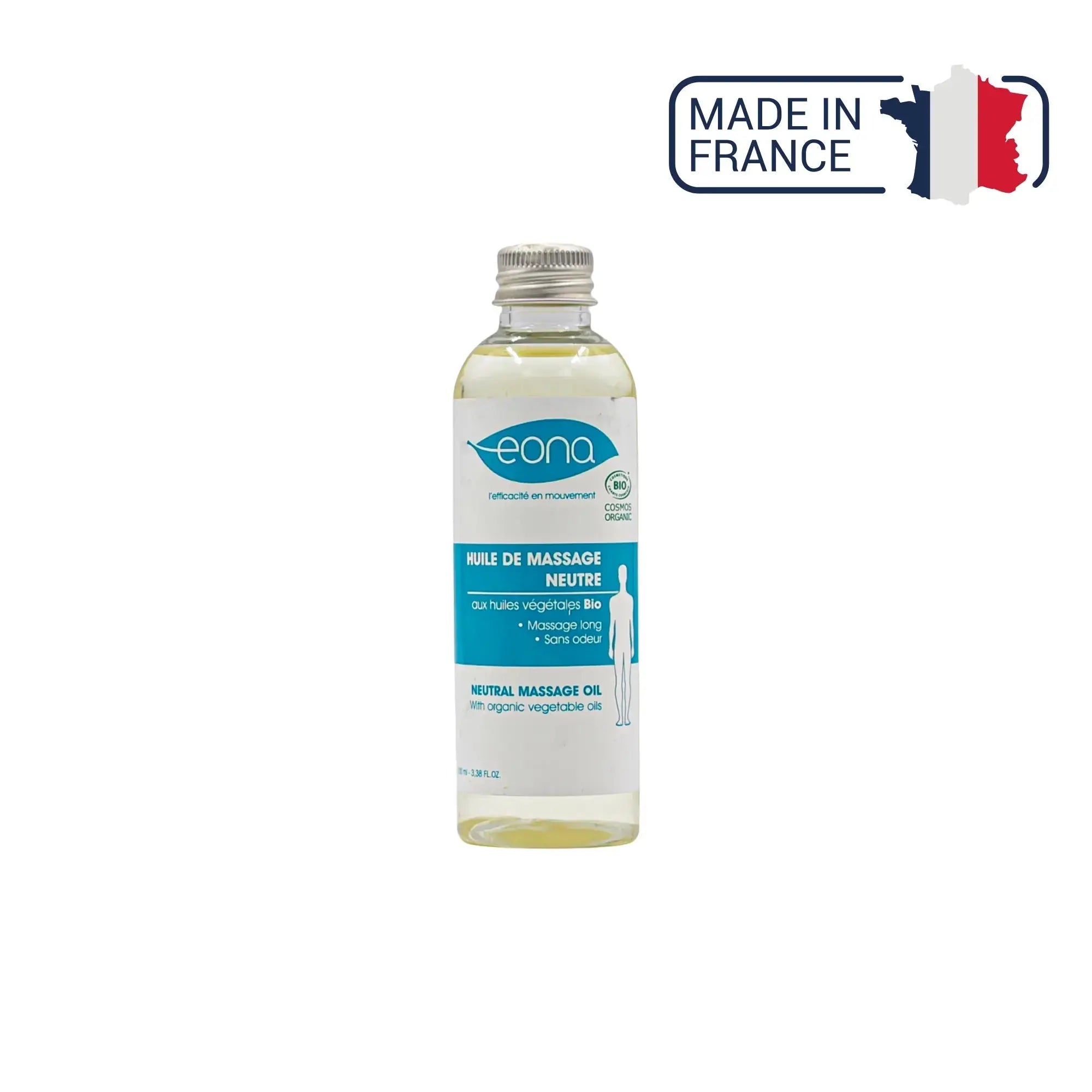 Neutrale massageolie - Biologisch - 2 capaciteiten - Eona Eona 100 ml