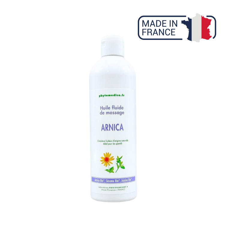 Huile fluide de Massage - Arnica - deux contenances - Phytomedica Laboratoires Phytomedica 