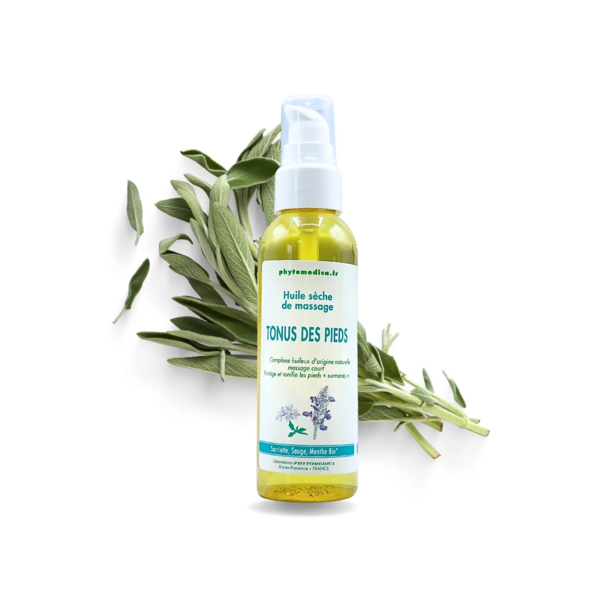 Huile sèche Tonus-pieds - 2 contenances - Phytomedica Laboratoires Phytomedica 
