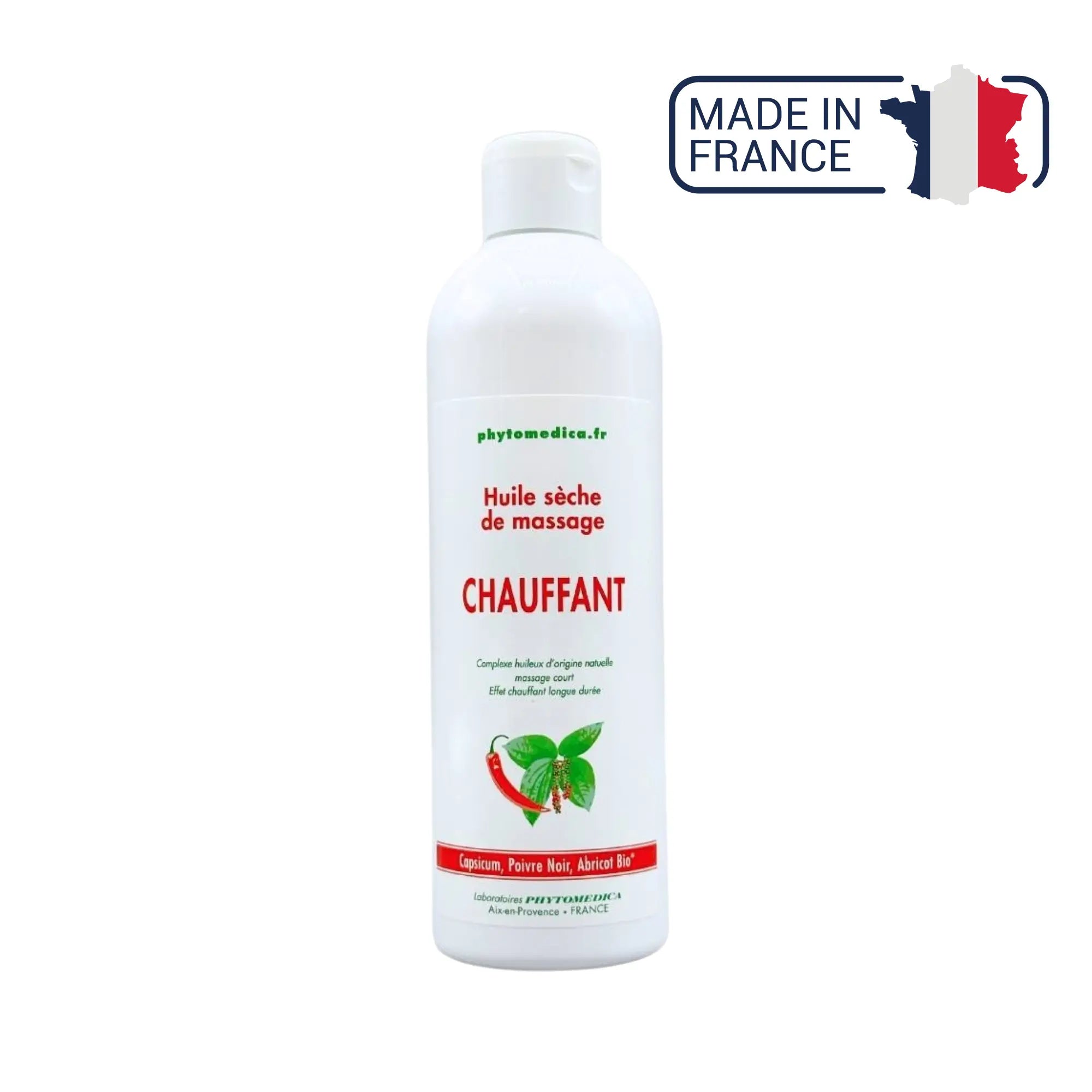 Dry heating oil - two capacities - Phytomeda Laboratoires Phytomeda 