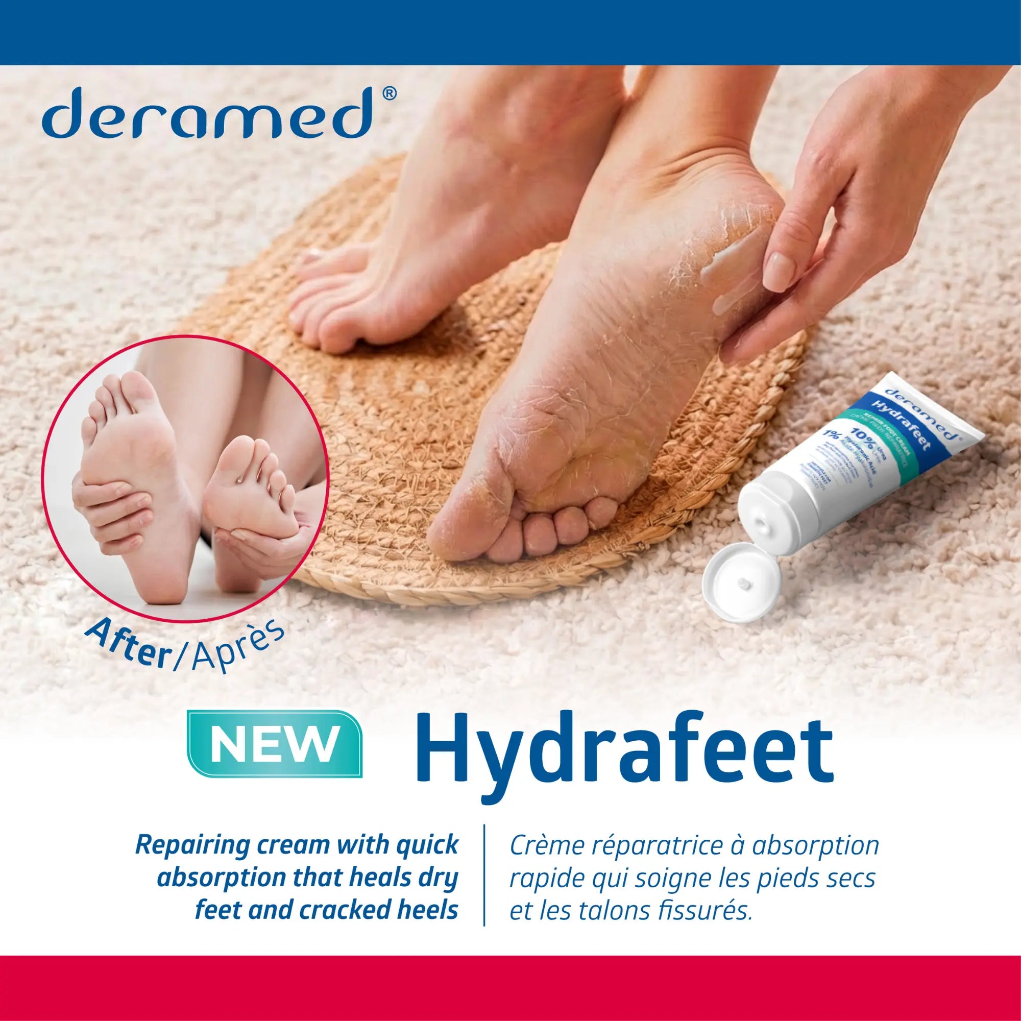 Hydrafeet - Herstellende voetcrème - 75 ml - Deromed® Fresco Podologia 