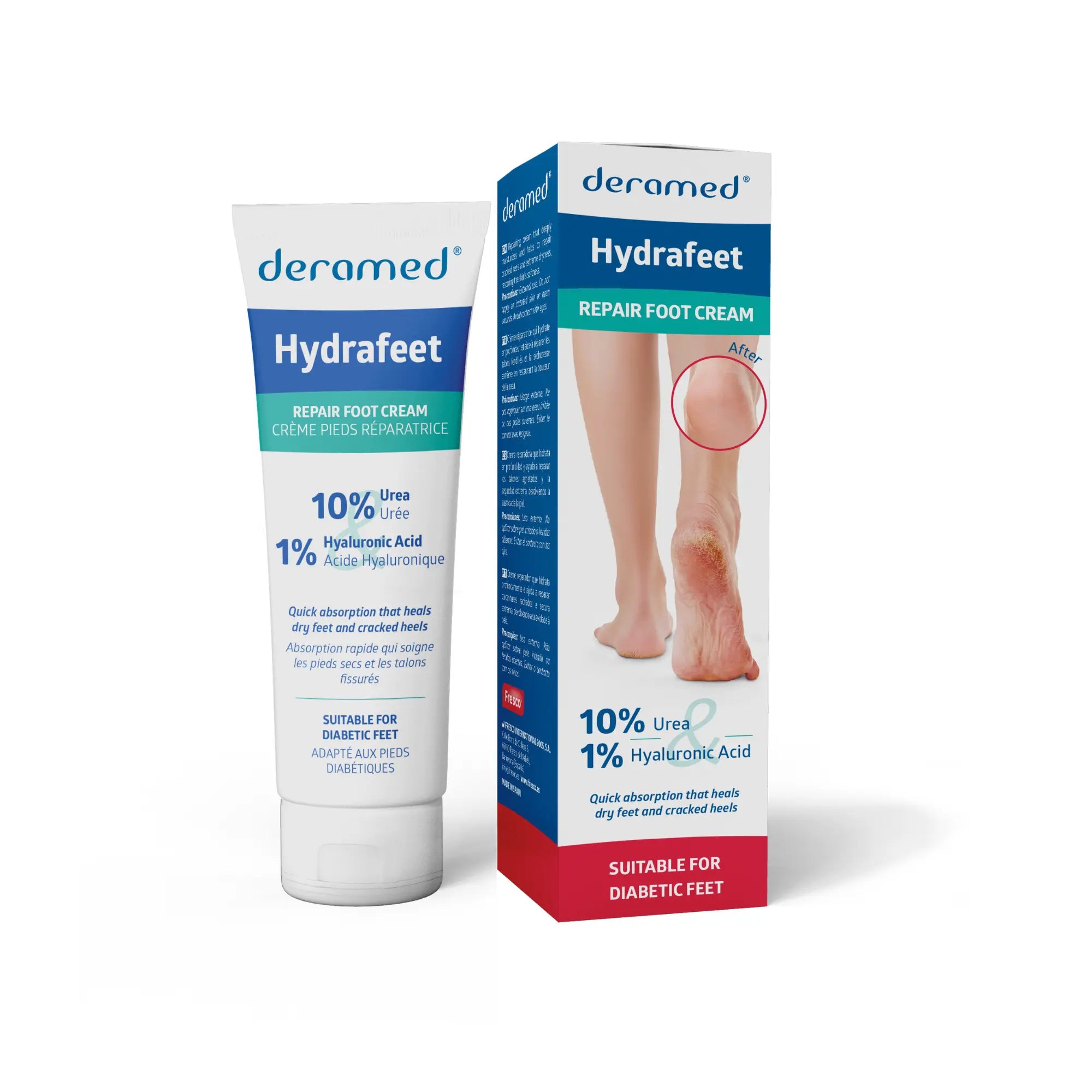 Hydrafeet - Herstellende voetcrème - 75 ml - Deromed® Fresco Podologia 