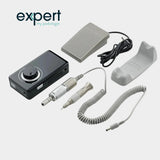 PODO38S draagbare micromotor - Zwart - 30.000 tpm - Met afneembaar handstuk