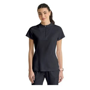 Kristi - Tuniek met hoge hals en ritssluiting - Dames - Grey's Anatomy Stretch Grey's Anatomy 