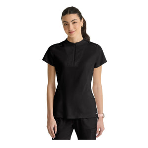 Kristi - Tuniek met hoge hals en ritssluiting - Dames - Grey's Anatomy Stretch Grey's Anatomy 