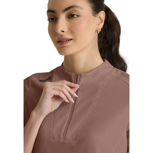 Kristi - Tuniek met hoge hals en ritssluiting - Dames - Grey's Anatomy Stretch Grey's Anatomy 
