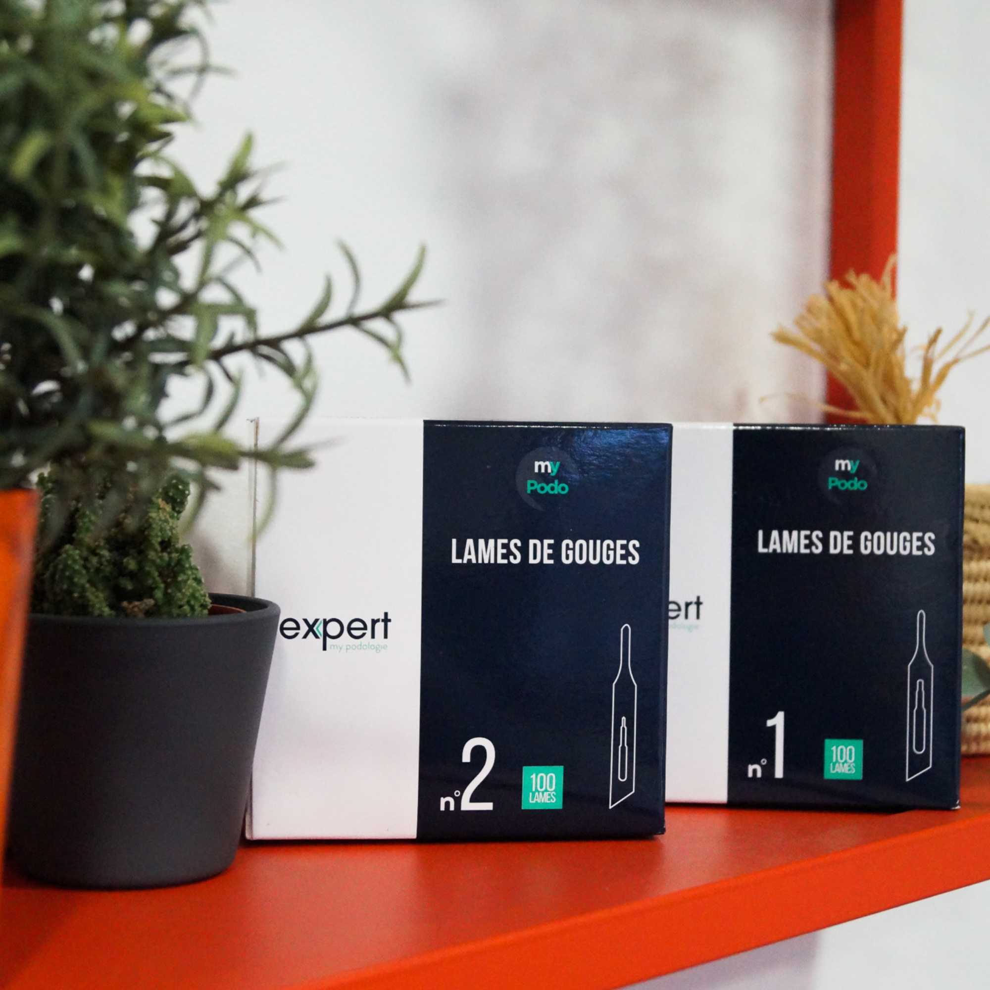 100 Lames de gouges stériles - Expert by My Podologie