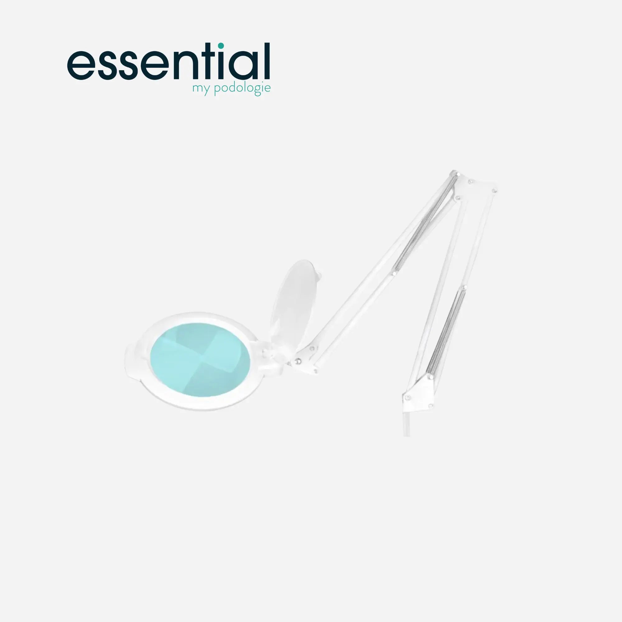 Moonlight 8013/6 LED-scharnierende loeplamp voor tafel - Wit of Zwart - Essential by My Podologie Activeshop 